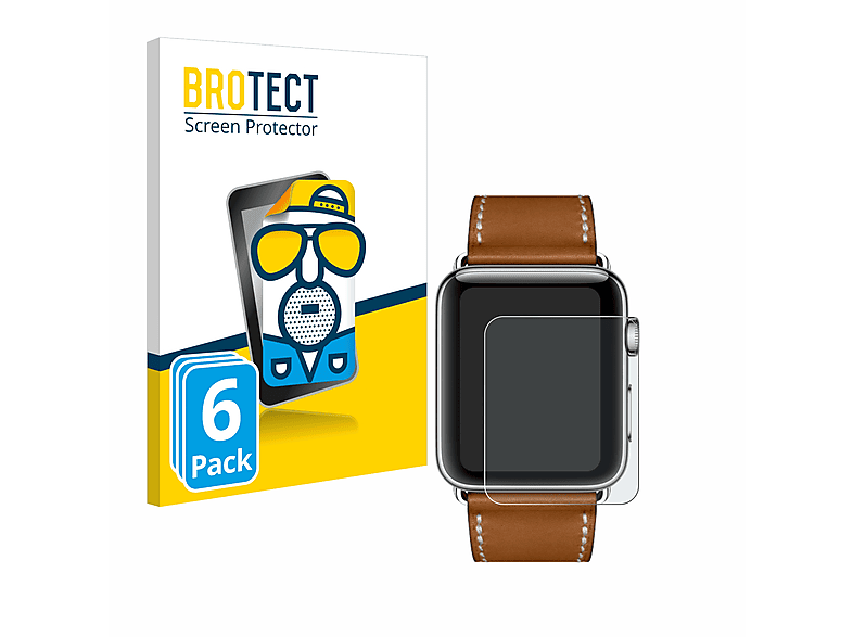 BROTECT 6x matte Schutzfolie(für Apple Watch Hermès Series 3 (38 mm))