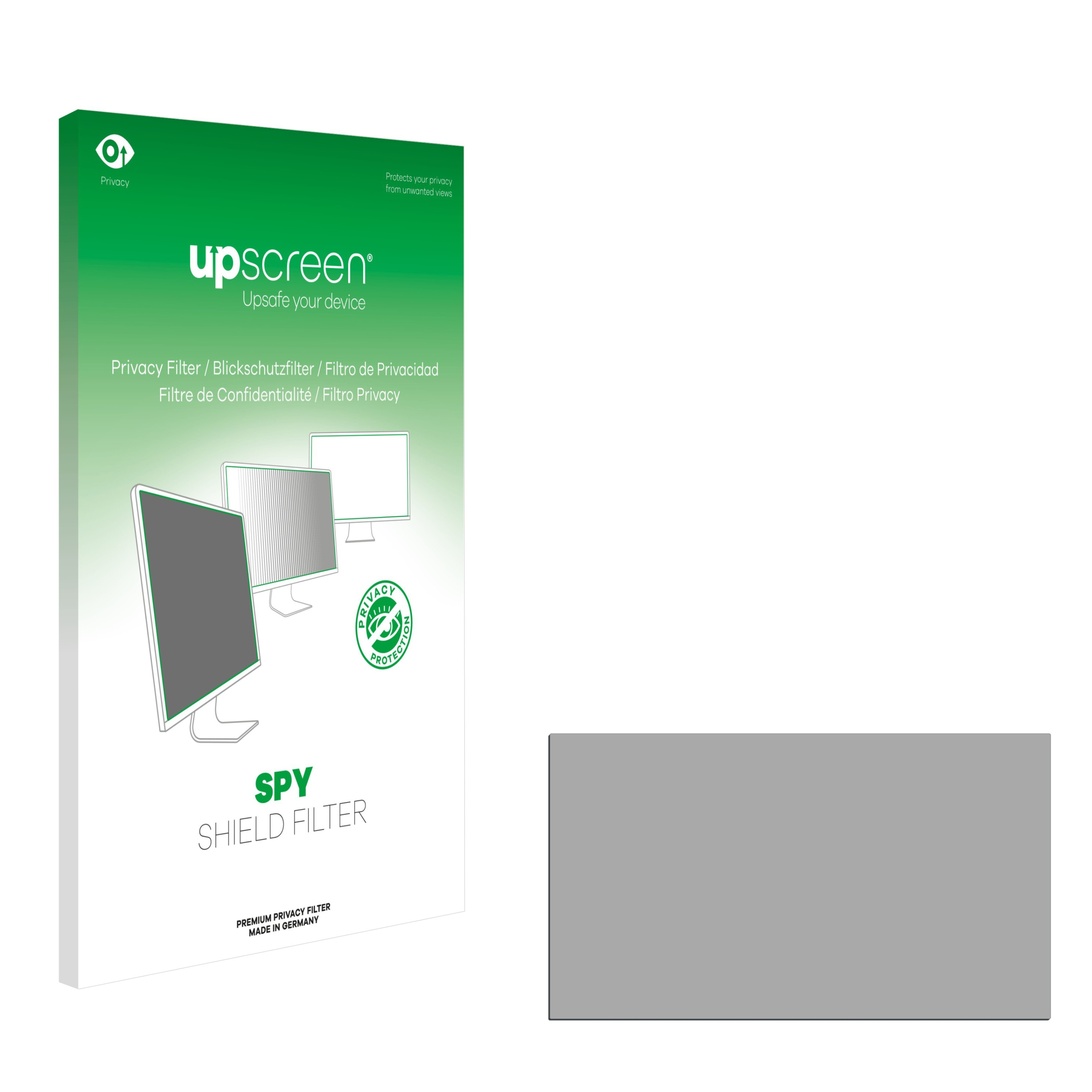 UPSCREEN U2520D) Dell Anti-Spy UltraSharp Blickschutzfilter(für