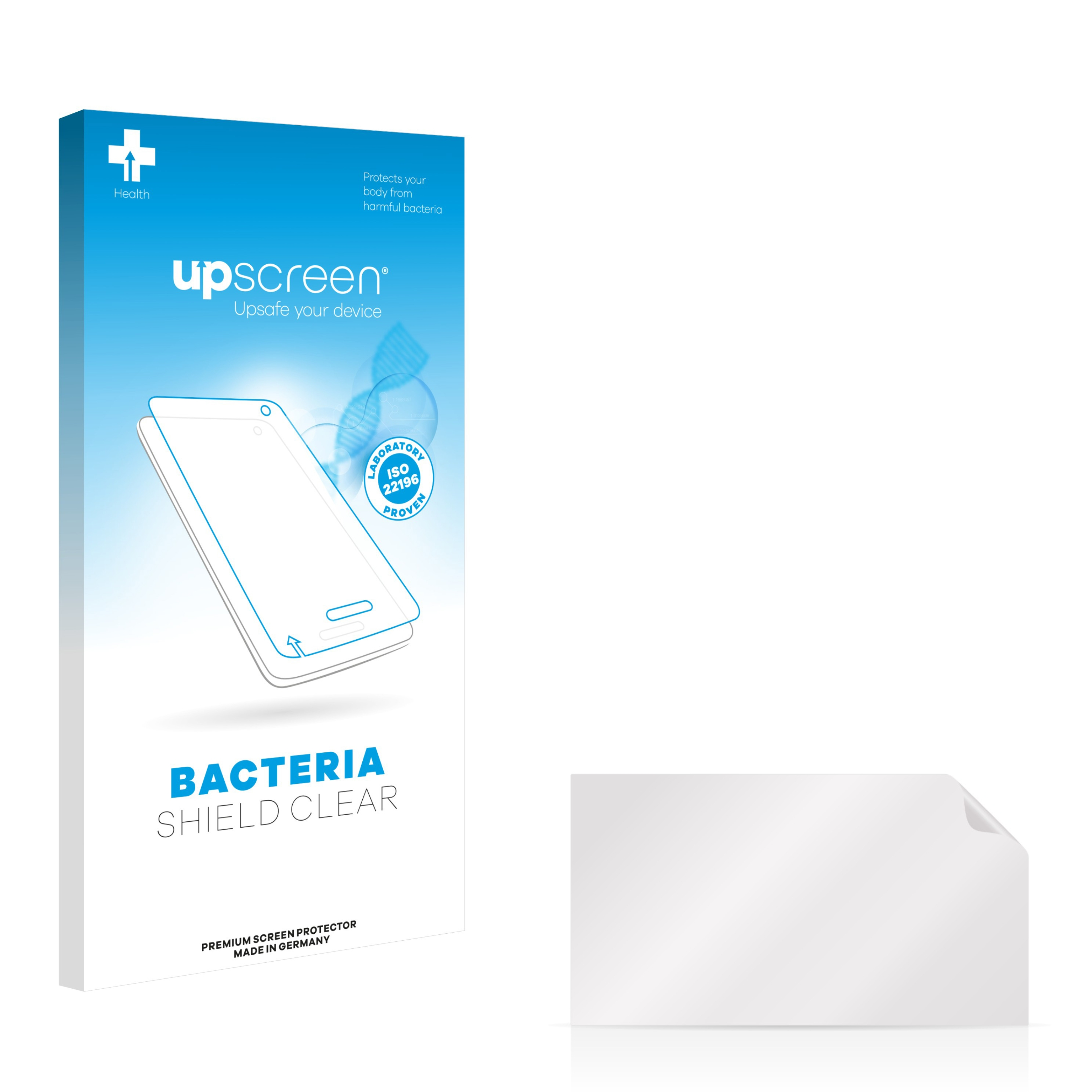 UPSCREEN antibakteriell Monitor Schutzfolie(für Samsung Curved C24F396FHR) klare