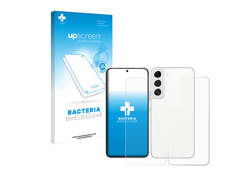 UPSCREEN antibakteriell klare Schutzfolie(für Samsung Galaxy S22 Enterprise Edition) | Displayschutzfolien & Gläser