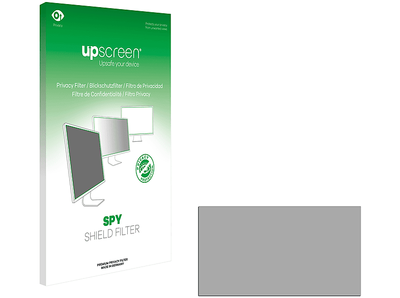 UPSCREEN Anti-Spy Blickschutzfilter(für Universal 49.5 cm (19.5 Zoll) [432 x 240 mm]) | Monitor Displayschutz