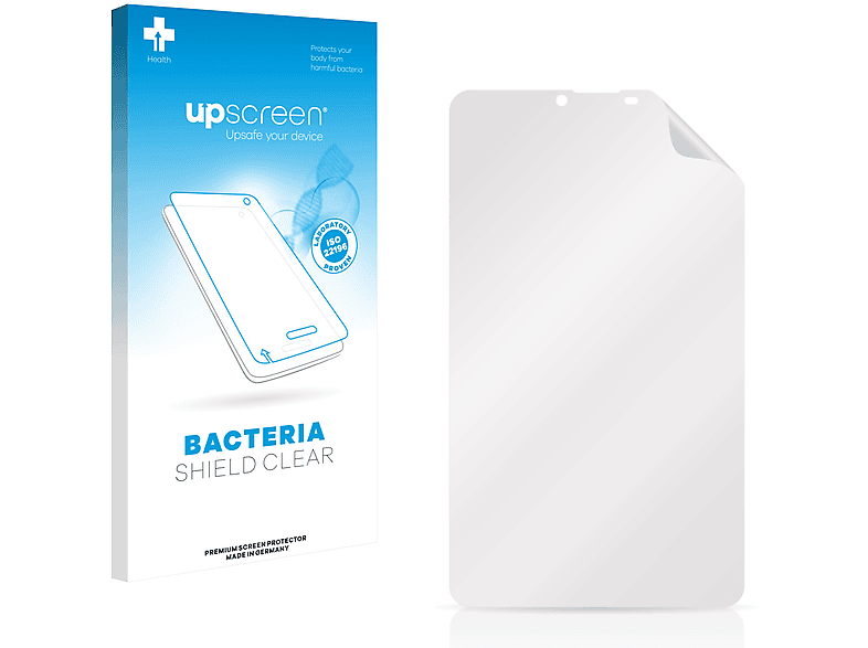 UPSCREEN antibakteriell klare Schutzfolie(für Vasco Translator Premium (7\