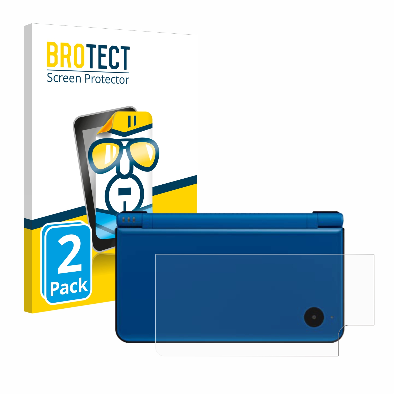 klare BROTECT Schutzfolie(für (Gehäuse)) 2x XL Nintendo DSi