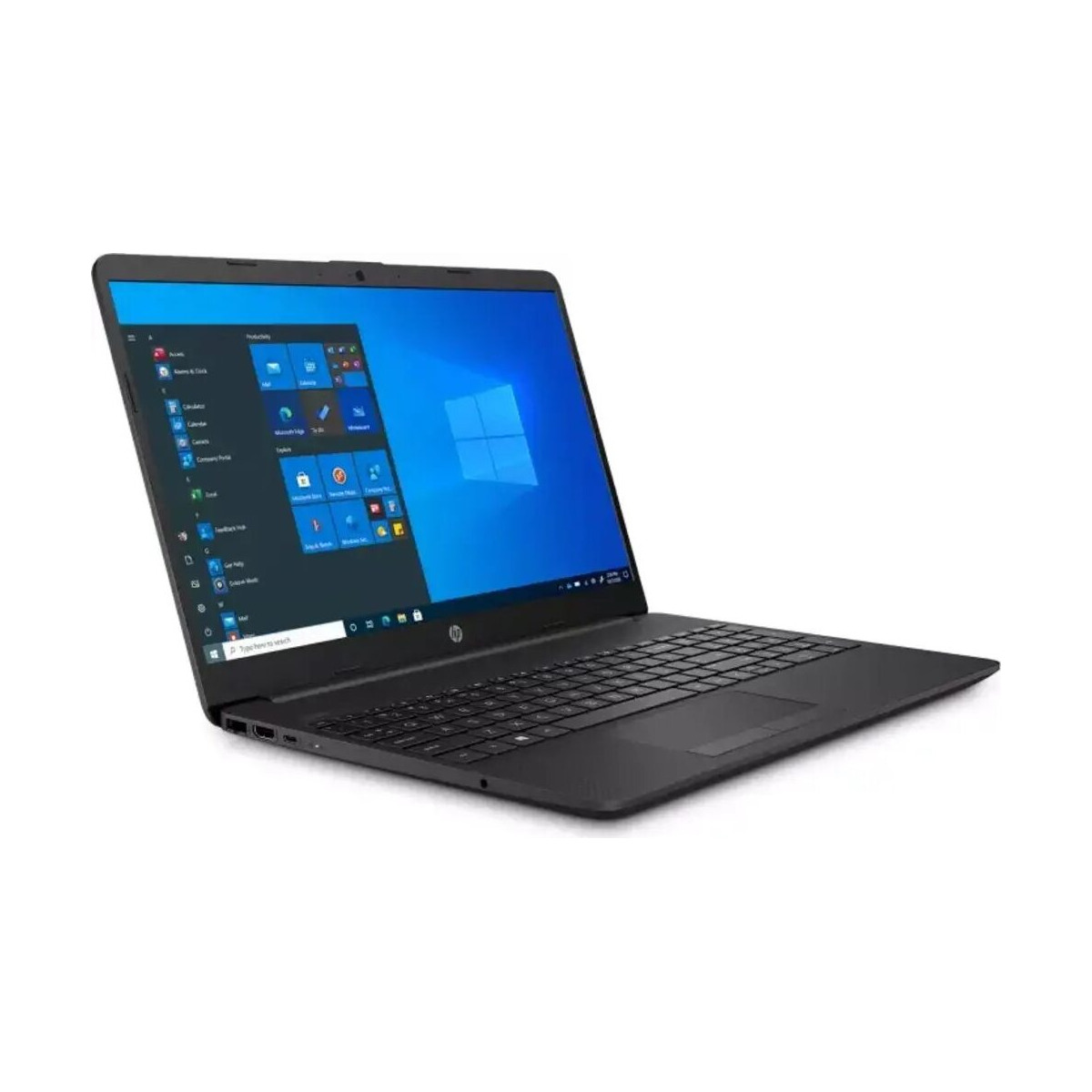 HP 250 G8 04 mit GB Display, 8 Notebook Core™ TB i5-1135G7, i5 SSD, 2 Intel Schwarz 15,6 mit Intel® Prozessor, Core RAM, Zoll