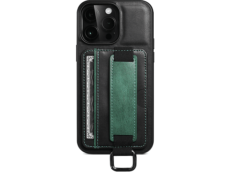 SYNTEK Handytasche iphone 14 pro max plug-in case schwarze Ledertasche, Holster, iphone, iPhone 14 Pro Max, schwarz