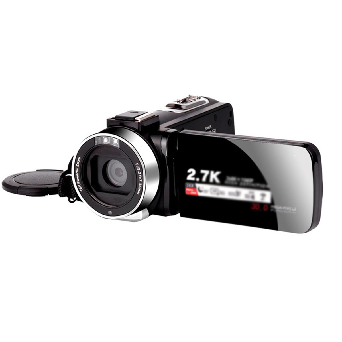 Video Digital-Camcorder Digitalkamera hochauflösende 30 SYNTEK , Fotoaufnahme Camcorder Zoom Megapixel All-in-One-Kamera 16Xopt.
