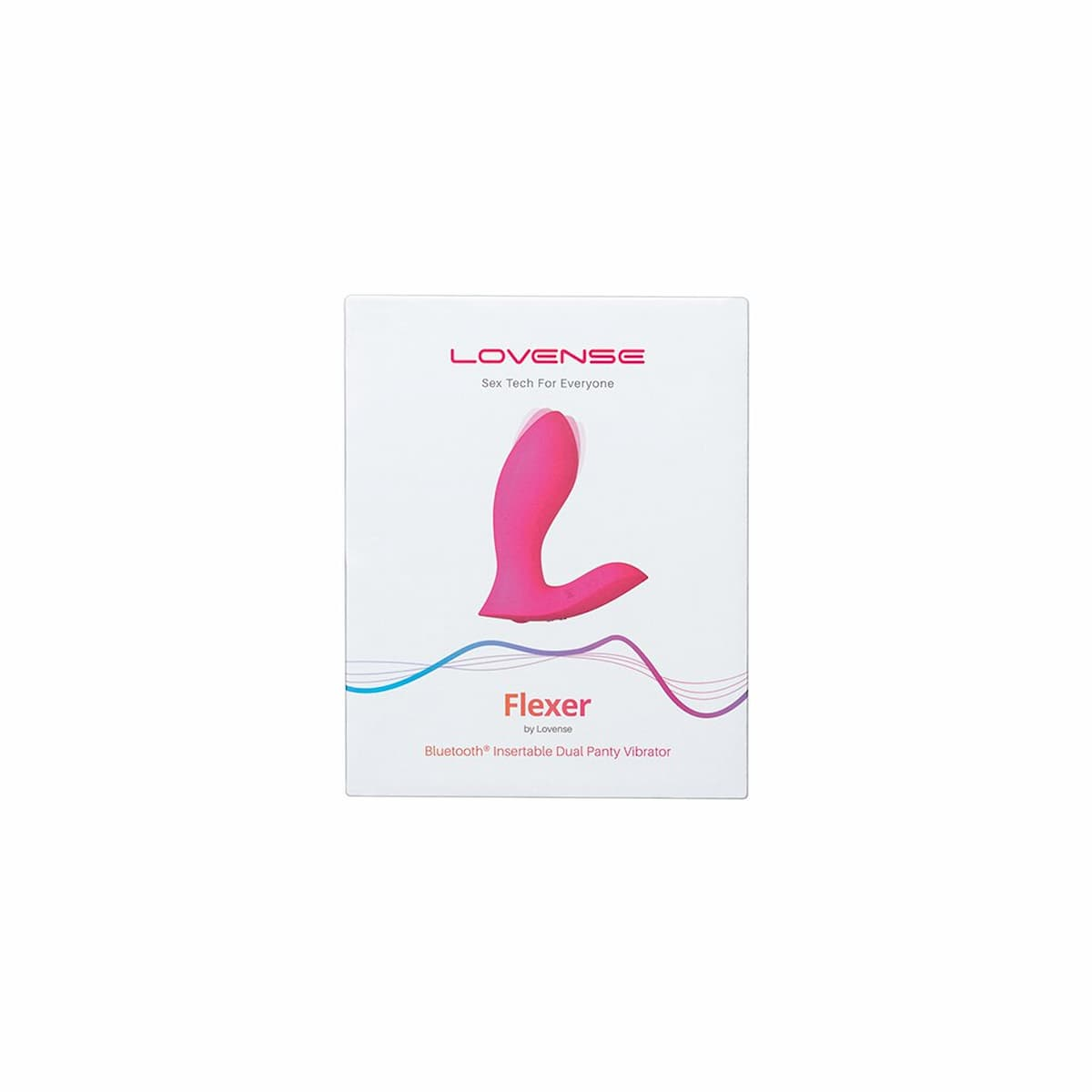 LOVENSE Flexer Insertable Dual Einführbarer Vibrator Panty-Vibrator Panty