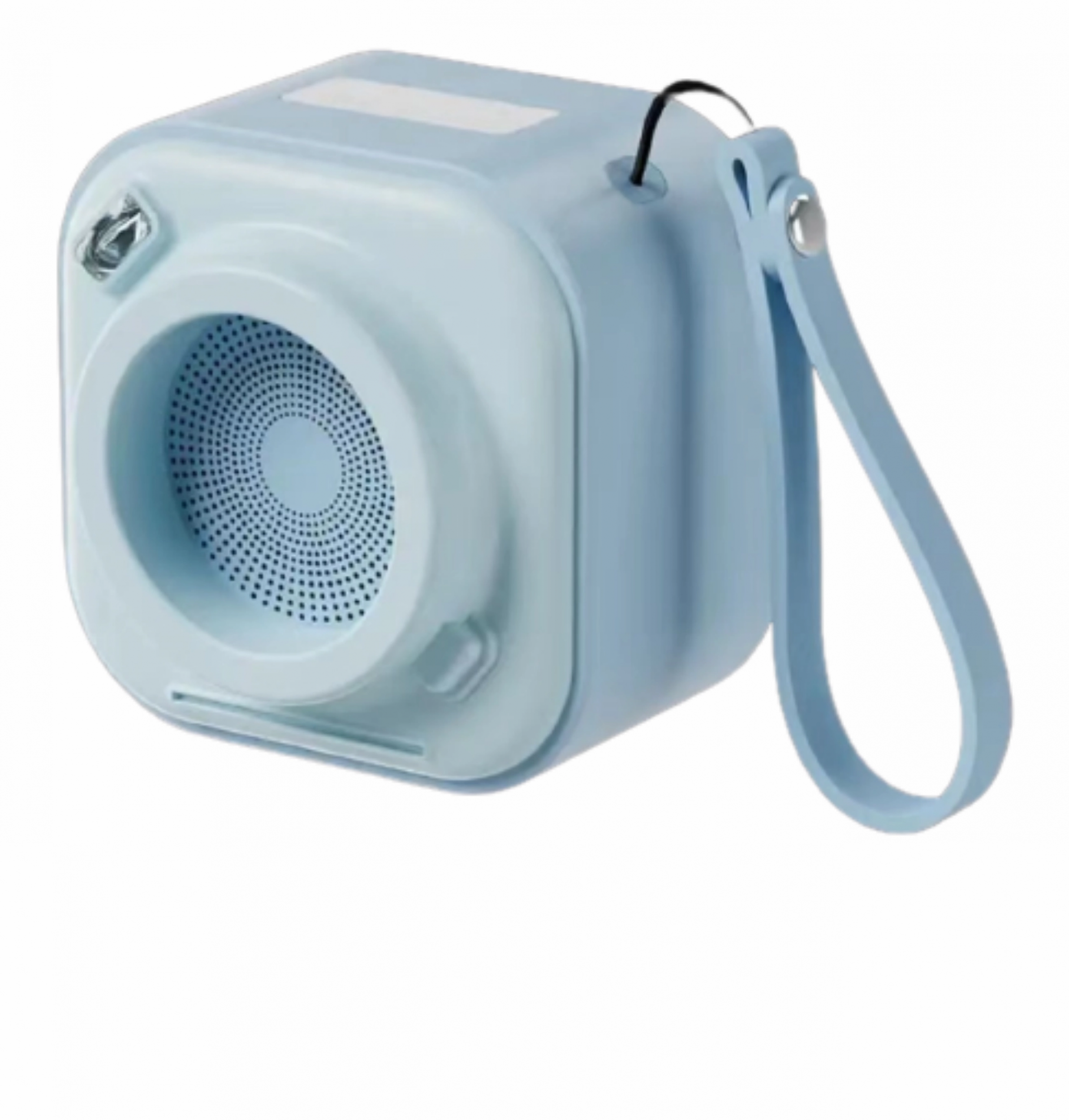 BRIGHTAKE Tragbarer Bluetooth-Lautsprecher - Lautstarker in Bluetooth-Lautsprecher, kameraförmigen Design schönem Blue Klang