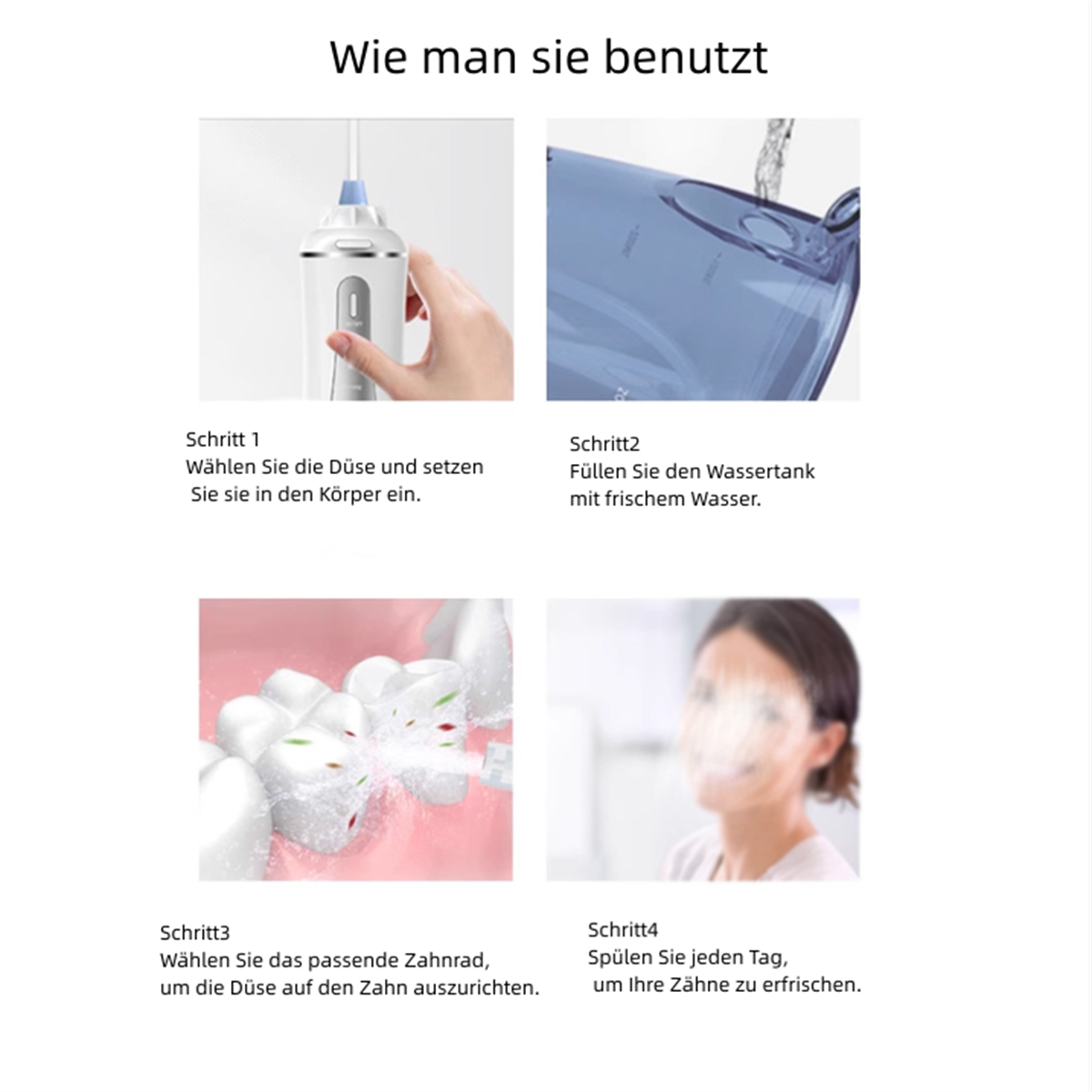 Dientes Como Utilizar Un Irrigador Irrigador Dental SYNTEK Hilo