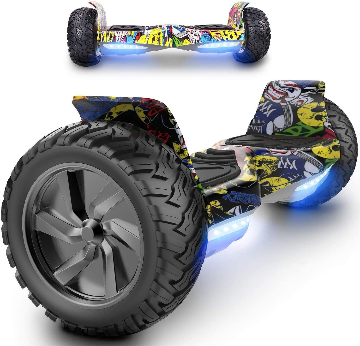 HM2 mit Balance SUV-Hoverboard Hippop) Zoll, Board APP (8,5 RCB