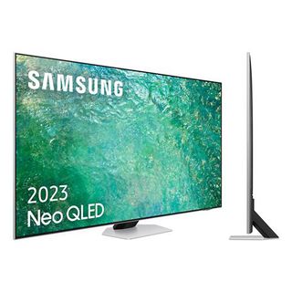 TV QLED 55" - SAMSUNG TQ55QN85CATXXC, UHD 4K, Neural 4K con IA, Smart TV, DVB-T2 (H.265), Negro