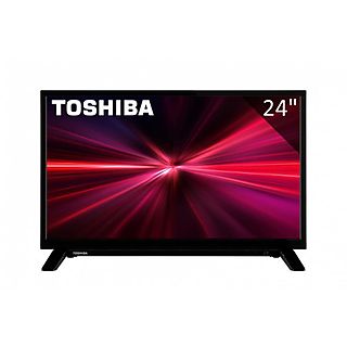 TV LED 24" - TOSHIBA 24WA2063DG, HD, Smart TV, DVB-T2 (H.265), Noir