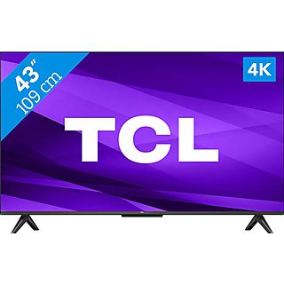 TV LED 43" - TCL 43P731, UHD 4K, DVB-T2 (H.265), Noir