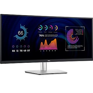 Monitor - DELL - B2B DELL-P3424WE, 34,14 ", UHD 4K, 8 ms, 60 Hz, Negro