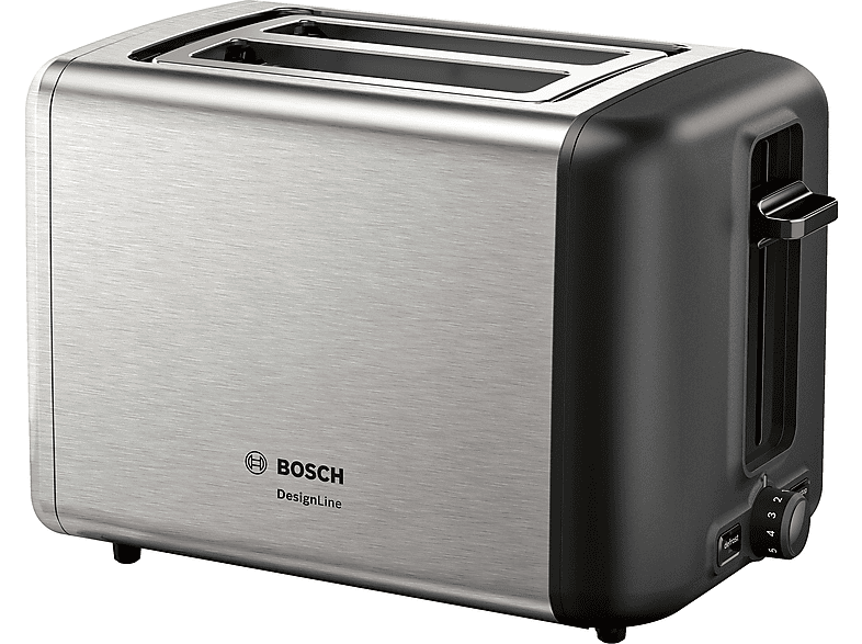 2,0) Watt, TAT3P420 BOSCH Toaster (970 Acciaio Schlitze: