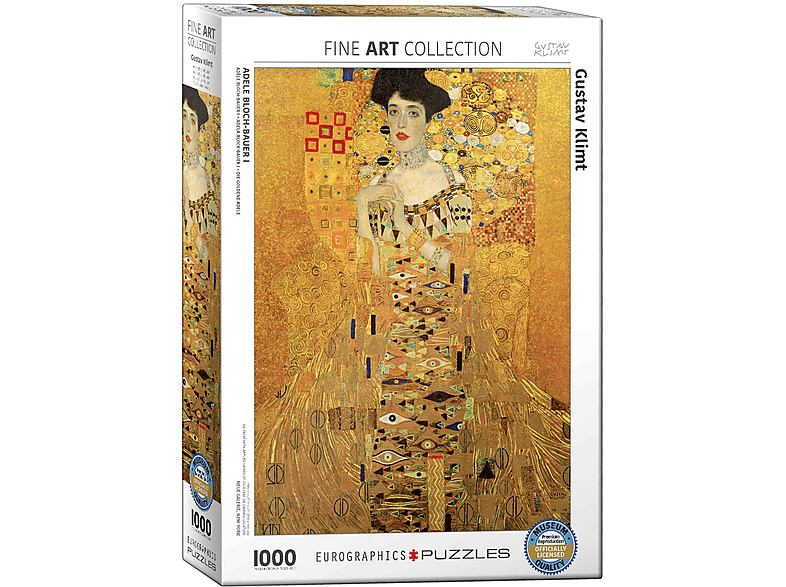 EUROGRAPHICS Adele Bloch Bauer I - Gustav Klimt (1000) Puzzle | bis 1000 Teile