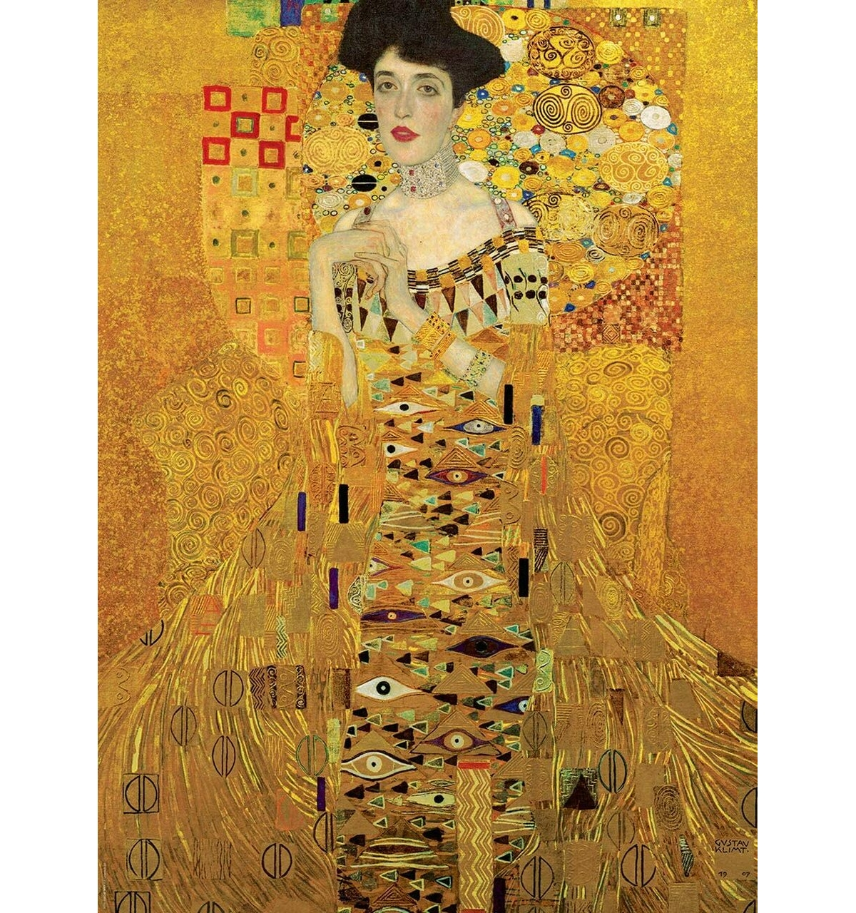 EUROGRAPHICS Adele Bloch I - (1000) Gustav Klimt Bauer Puzzle
