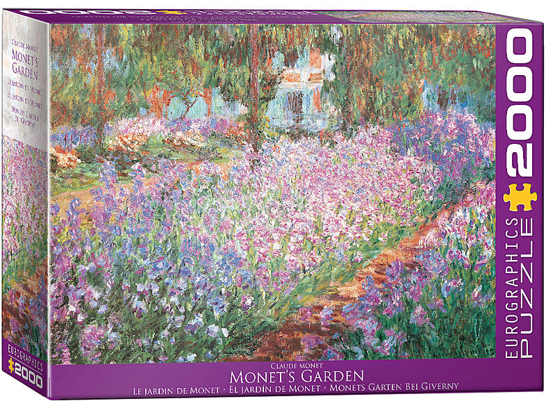 EUROGRAPHICS Monets Garten Puzzle