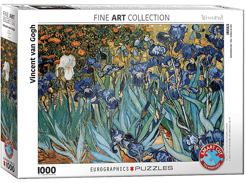 EUROGRAPHICS Schwertlilien von Vincent van Gogh Puzzle