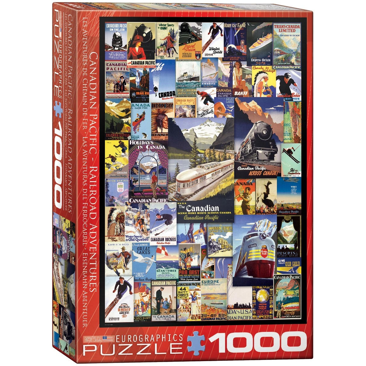Puzzle „Little Girl And Her Sheltie“ Von EuroGraphics – 1000 Teile, Kunstmotiv Von Charles Burton Barber