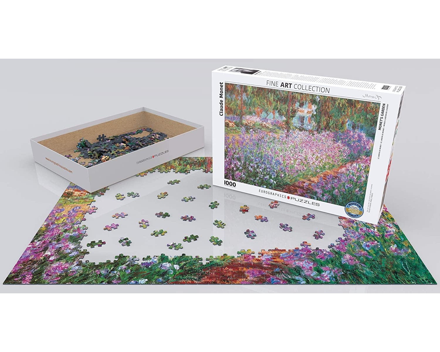 EUROGRAPHICS Claude - (1000) Monets Puzzle Garten Monet