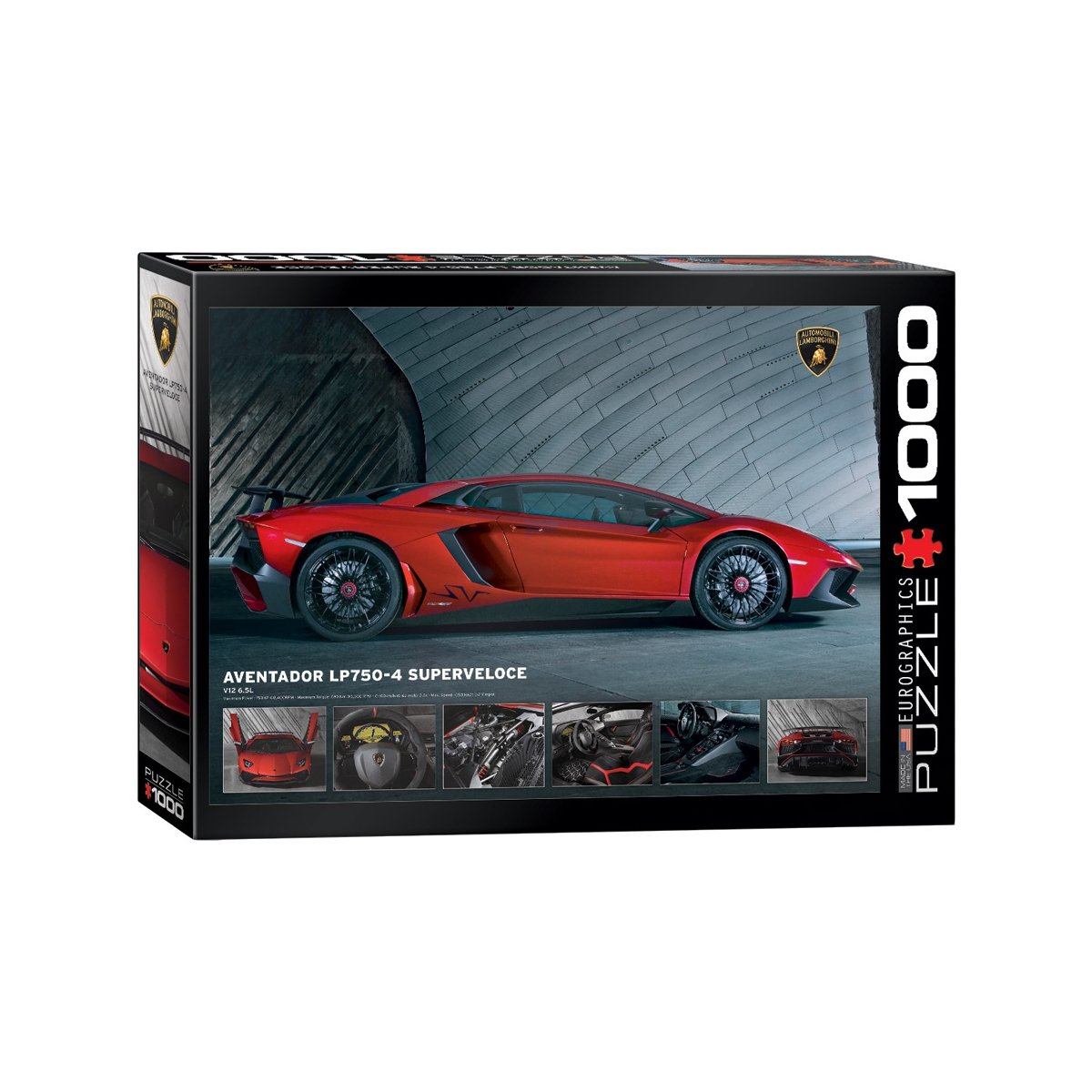EUROGRAPHICS puzzle 1000 - Lamborghini Puzzle Teile SV Aventador 750-4