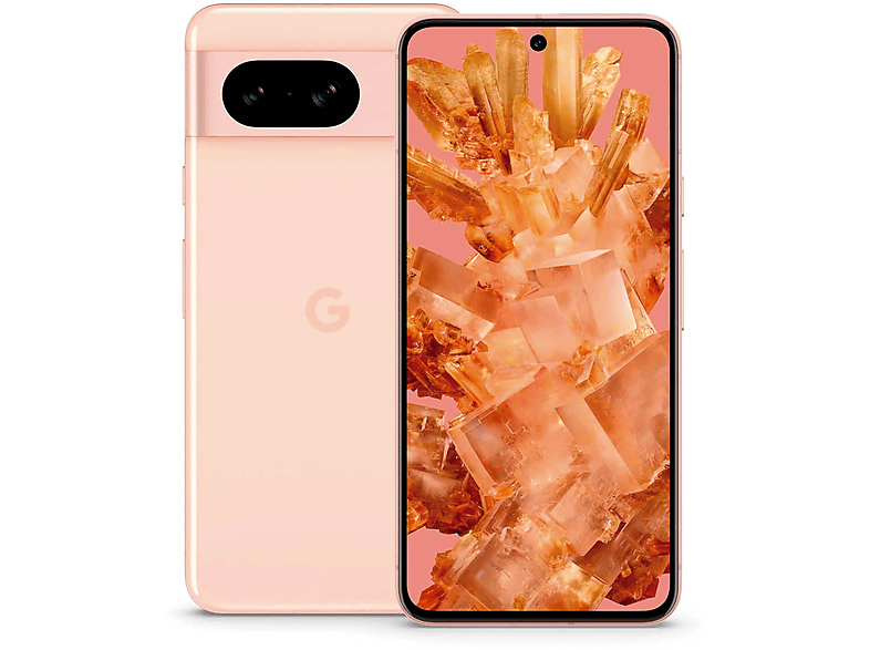 GOOGLE Pixel 8 128 GB Rose Dual SIM | MediaMarkt