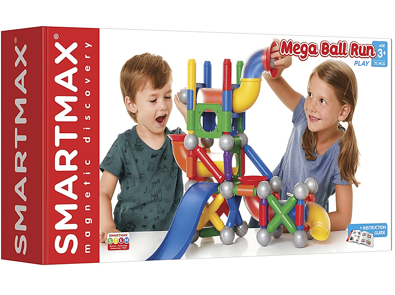 SMARTMAX Max Mega Ball Run 71 Teile Gesellschaftsspiel