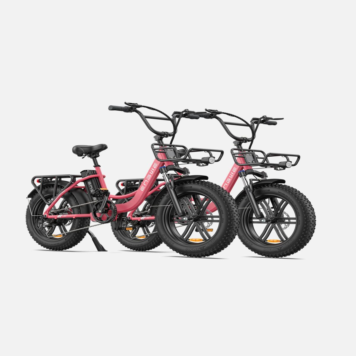 ENGWE L20 Wh, Zoll, 20 Kompakt-/Faltrad Erwachsene-Rad, Rosa) (Laufradgröße: 624