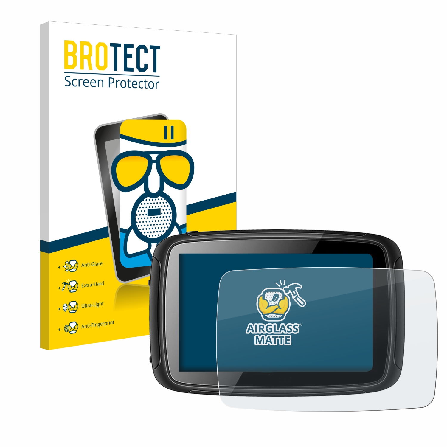 BROTECT Airglass matte Schutzfolie(für C650 Elebest Carplay 5\