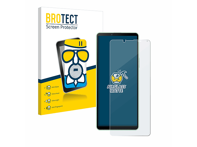 BROTECT Airglass matte Schutzfolie(für Sony Xperia 10 V) | Displayschutzfolien & Gläser