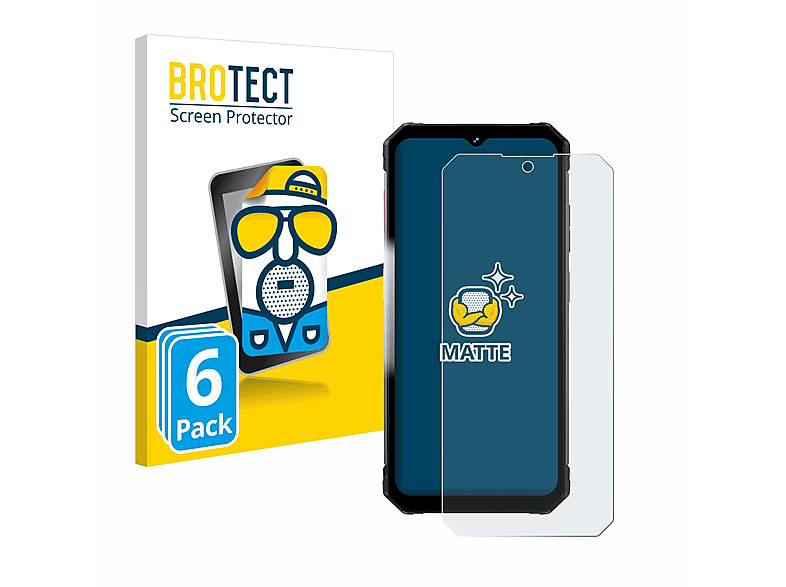 BROTECT 6x matte Schutzfolie(für Fossibot F102) | Displayschutzfolien & Gläser