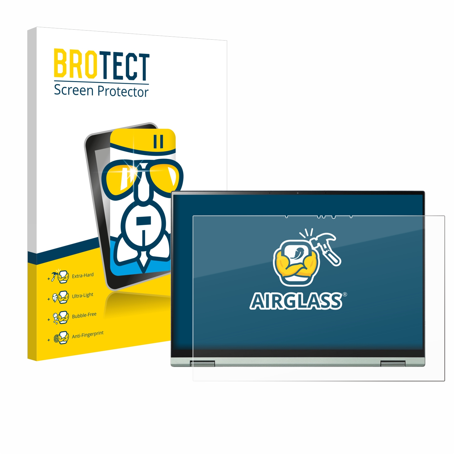 klare gram 2023) Airglass Schutzfolie(für 14 2-in-1 LG BROTECT