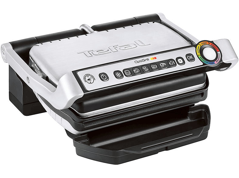 TEFAL GC 705 D OPTIGRILL Sandwichmaker Silber