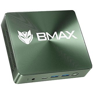 Mini PC - BMAX B6 POWER, Intel® Core™ i7-1060NG7, 16 GB RAM, 1 TB SSD, Iris® Plus Graphics, Windows, verde oscuro