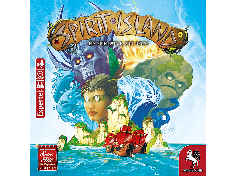 Pegasus Spiele Spirit Island: Finder Invisible Paths - Espansione Per Gioco Da Tavolo, 1-4 Giocatori, 12+ Anni