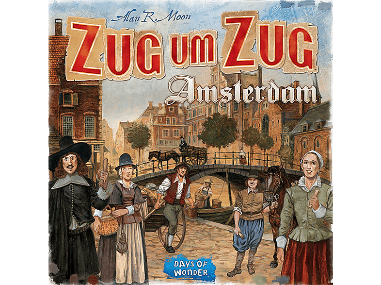 DAYS OF WONDER DOWD0021 ZUG UM ZUG: AMSTERDAM Gesellschaftsspiel