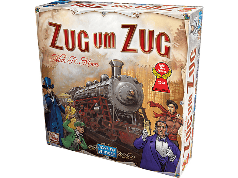 DAYS OF WONDER 200060 ZUG UM ZUG Gesellschaftsspiel | Familienspiele