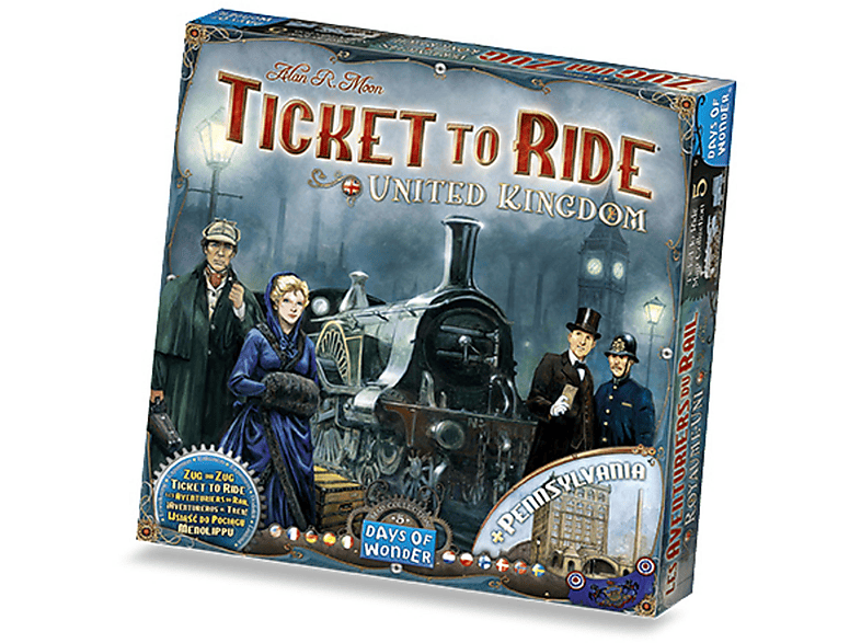 DAYS OF WONDER 881777 ZUG UM ZUG UK + PENNSYLVANIA Gesellschaftsspiel
