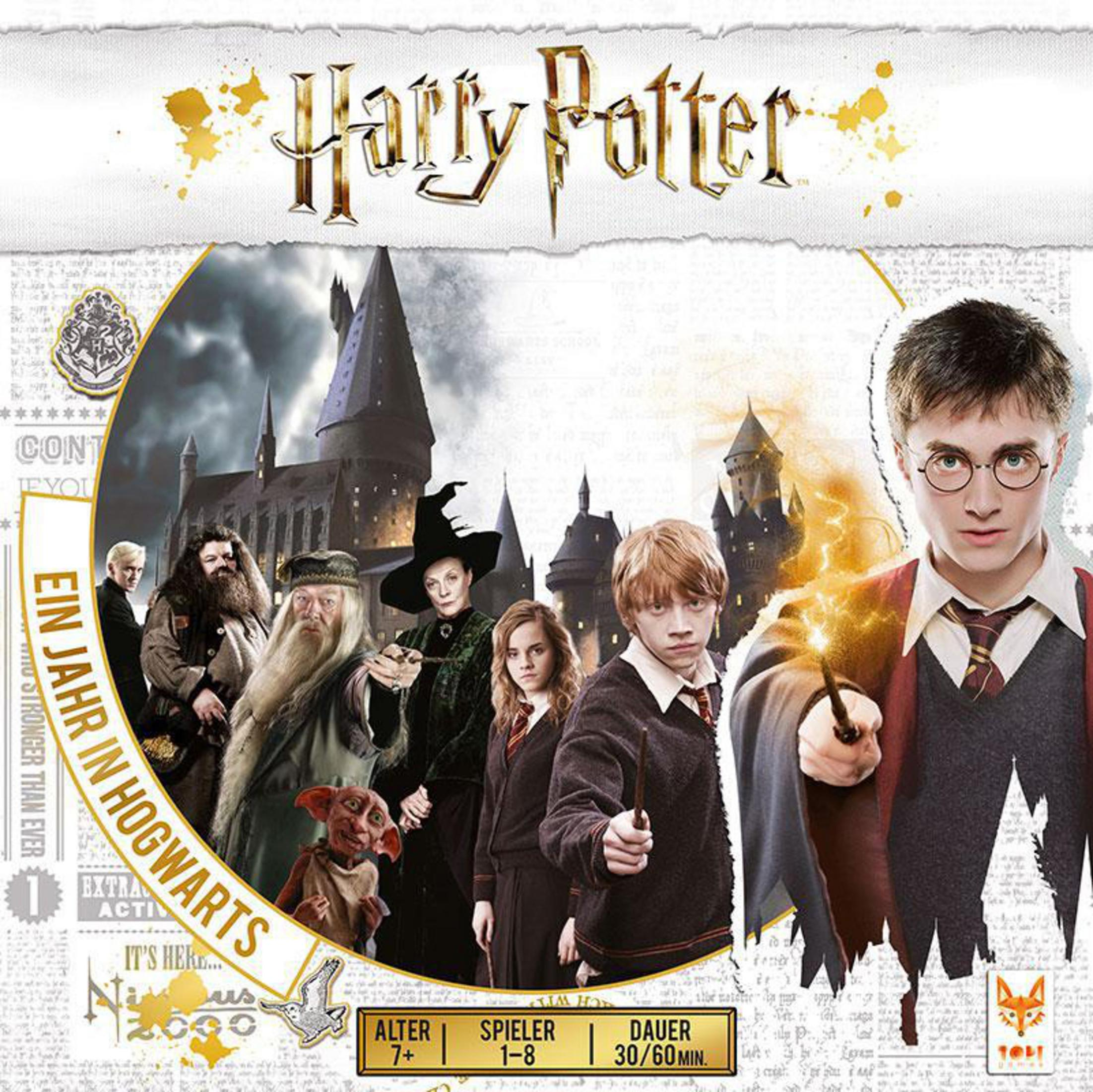 Harry Hogwarts ASMODEE Ein Gesellschaftsspiel Jahr in Potter: