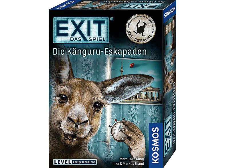 Brettspiel KÄNGURU-ESKAPADEN KOSMOS EXIT-DIE 695071