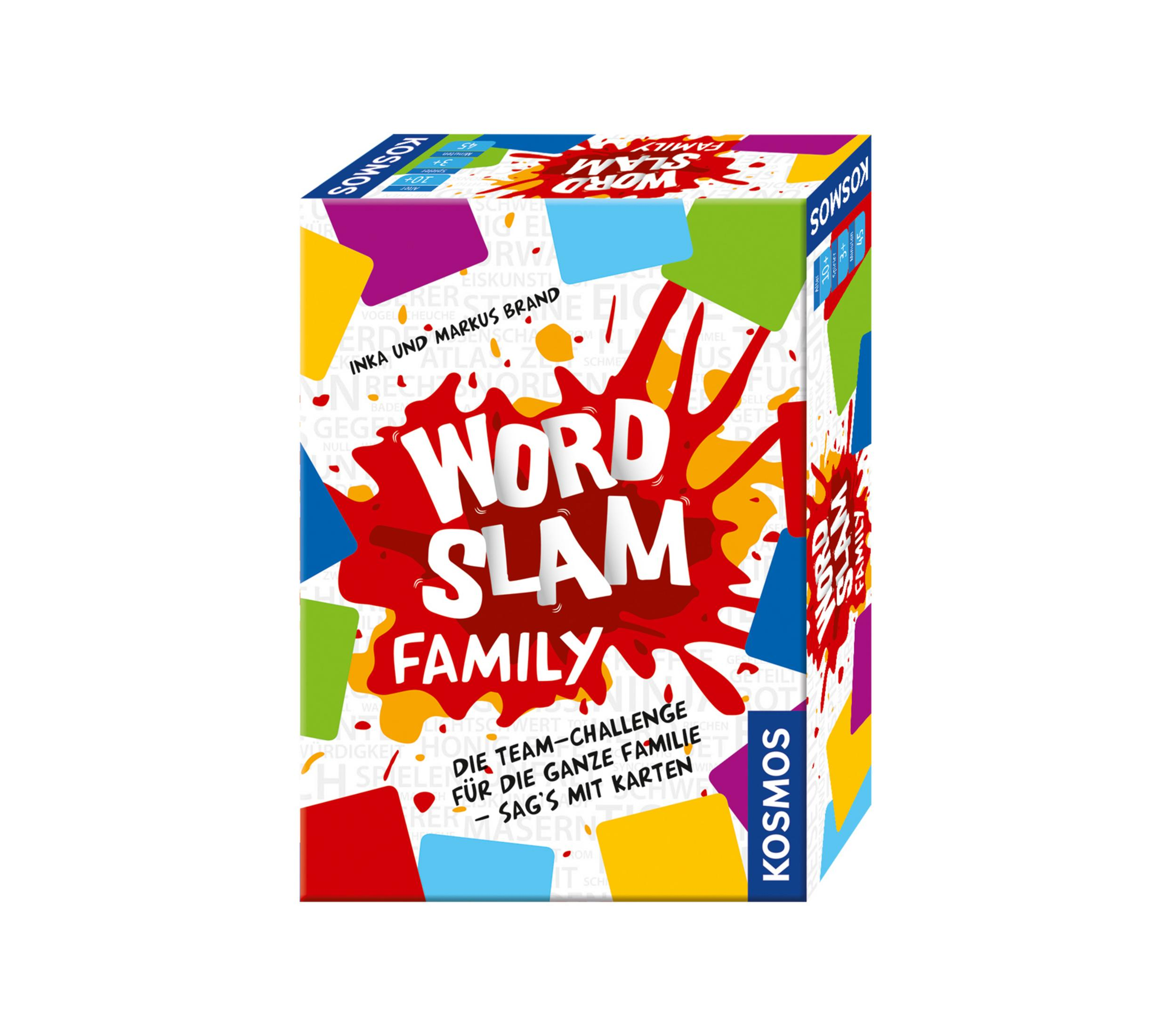 KOSMOS 691172 SLAM Kartenspiel FAMILY WORD