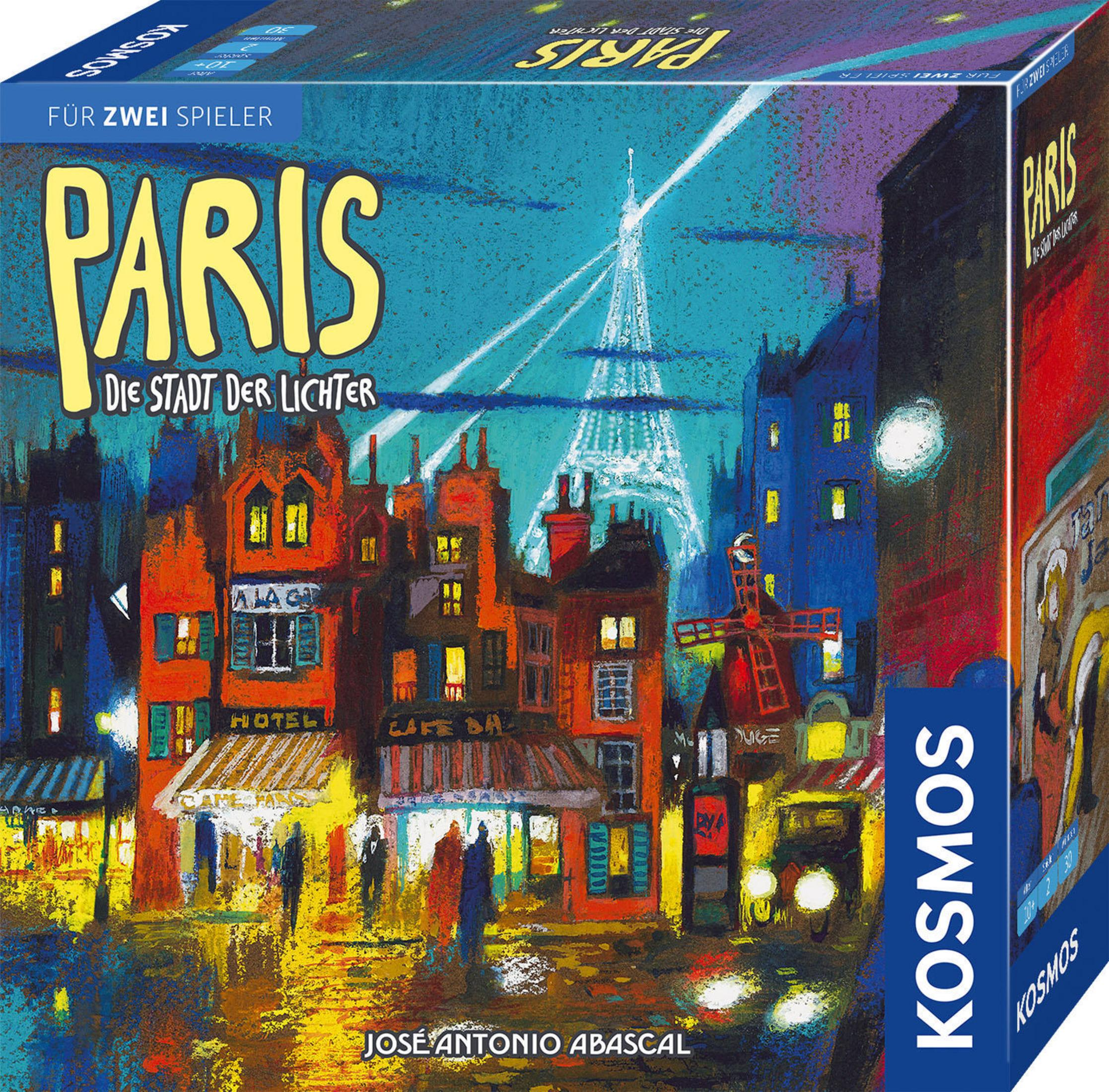 PARIS-DIE DER LICHTER STADT KOSMOS 680442 Strategiespiel