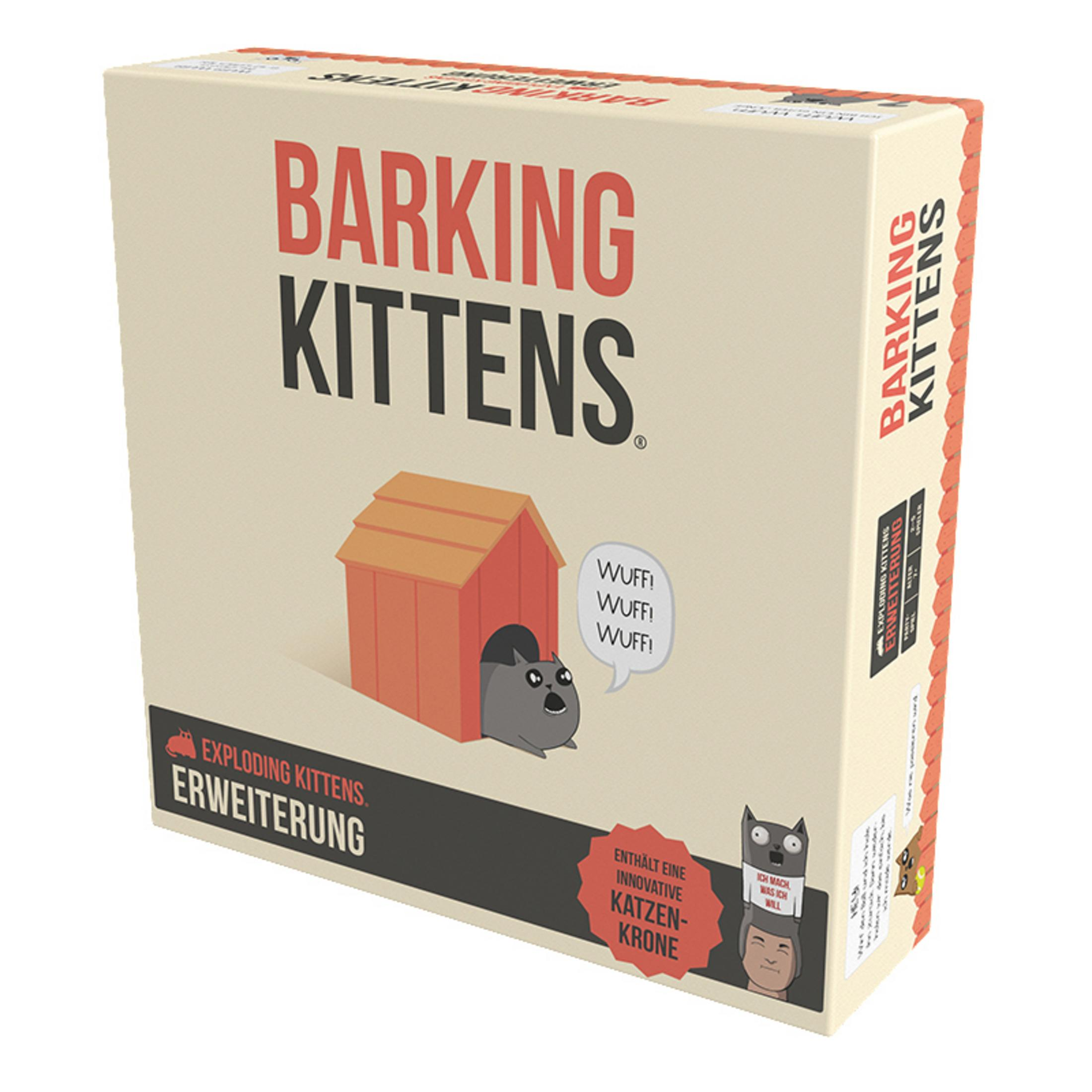 ASMODEE EXKD0007 KITTENS KITTENS-BARKING Gesellschaftsspiel EXPLODING