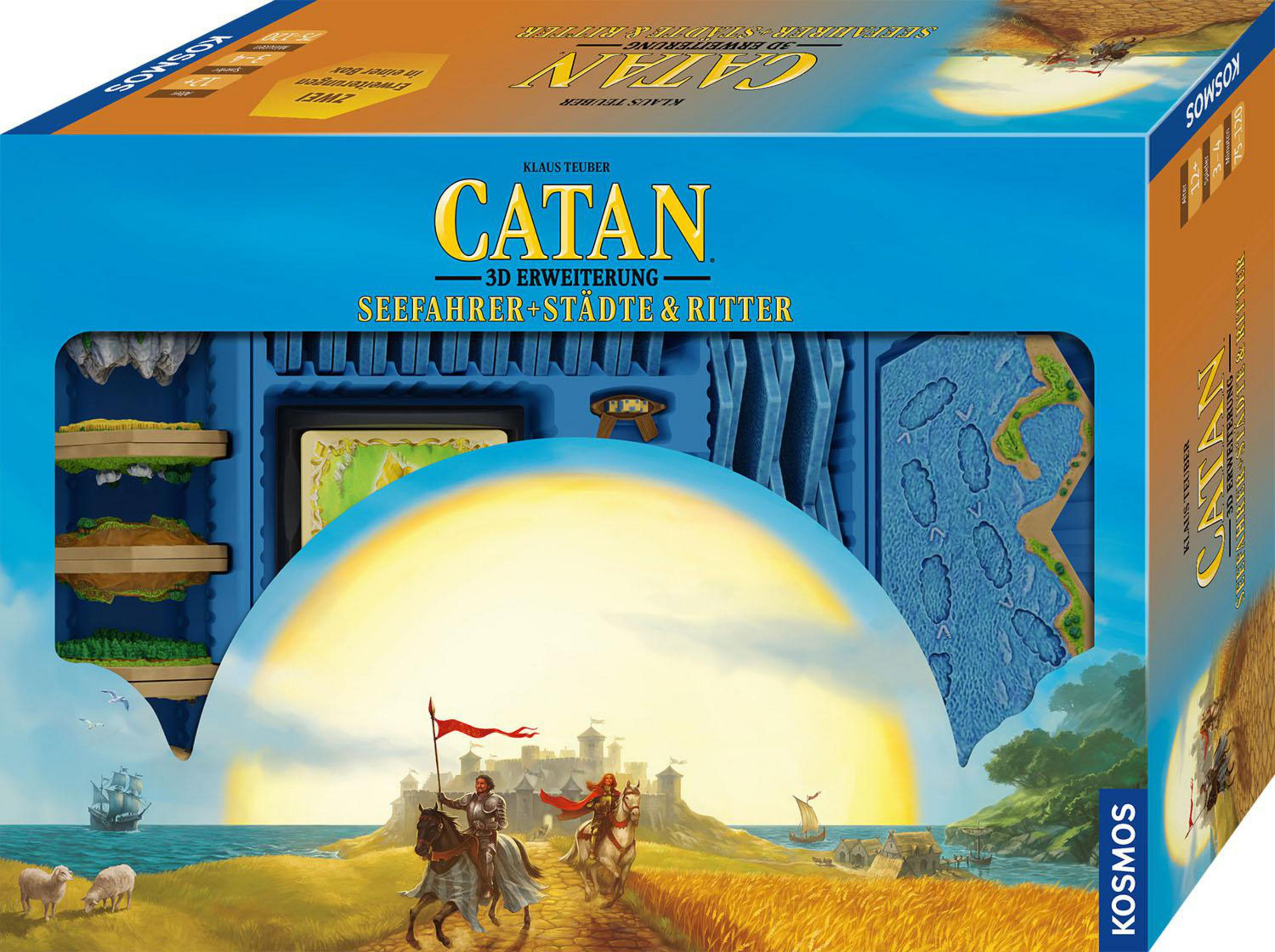 Brettspiel 683337 3D-SEEFAHRER+STÄDTE&RITTER KOSMOS CATAN