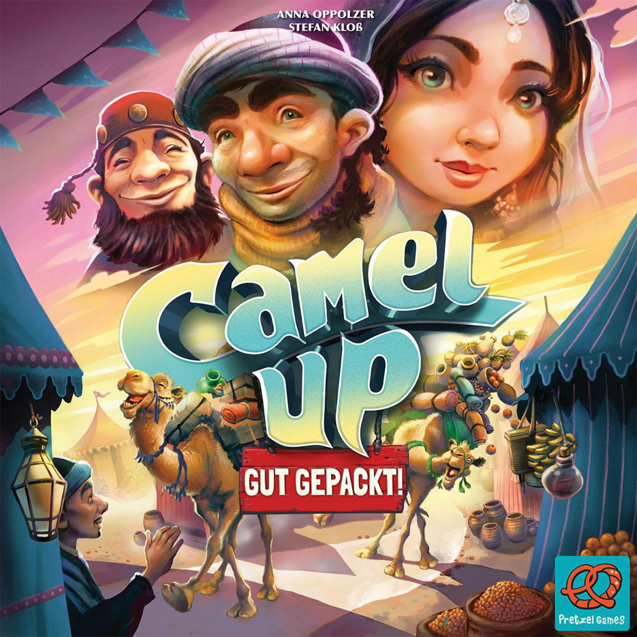 PRGD0003 Gesellschaftsspiel UP CAMEL PRETZEL GAMES