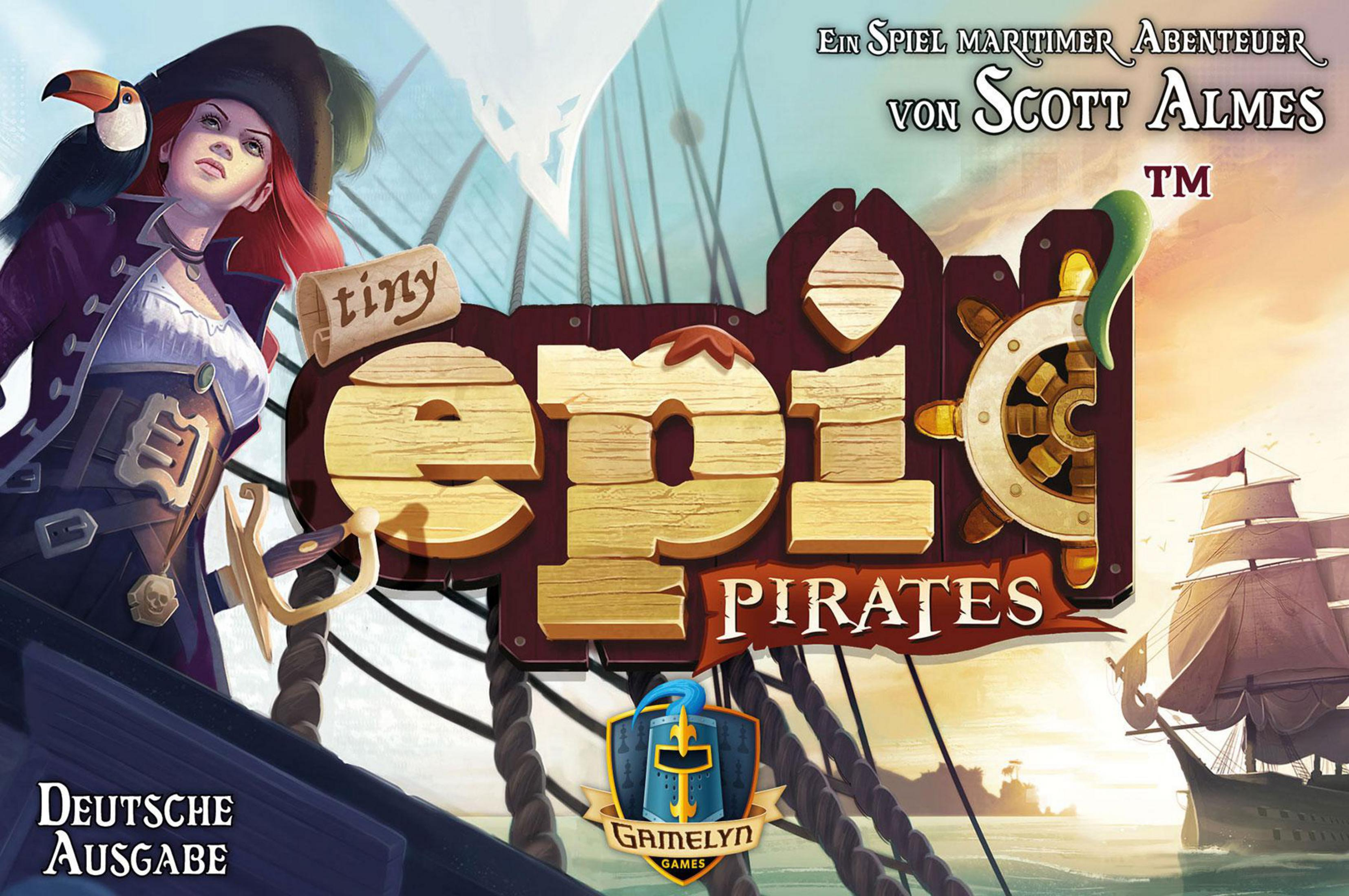 ASMODEE GAMD0003 Familienspiel PIRATES TINY EPIC