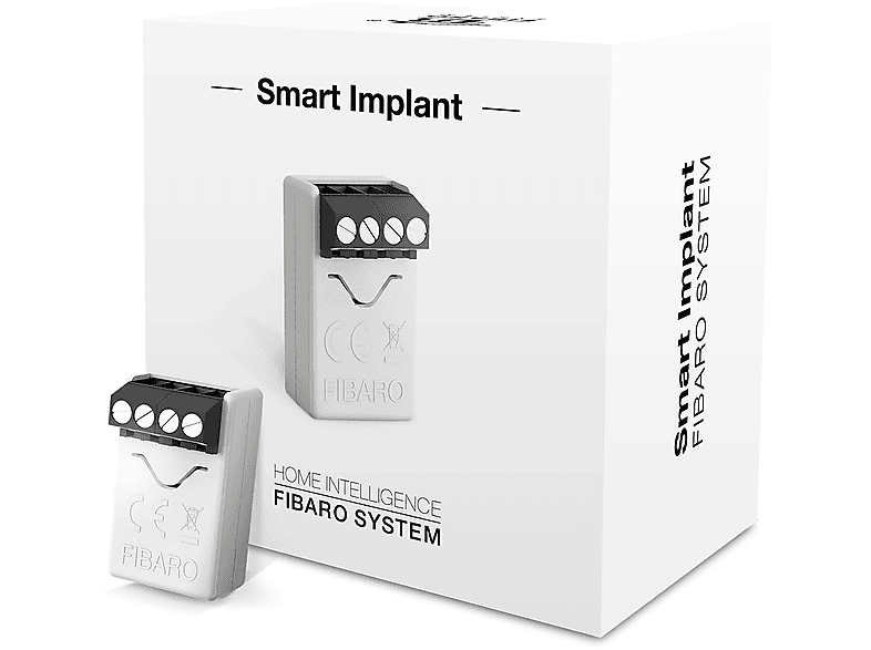 FIBARO Z-Wave+ Smart Control Modul - Smart Implantat - Fibaro Aktor, Weiß