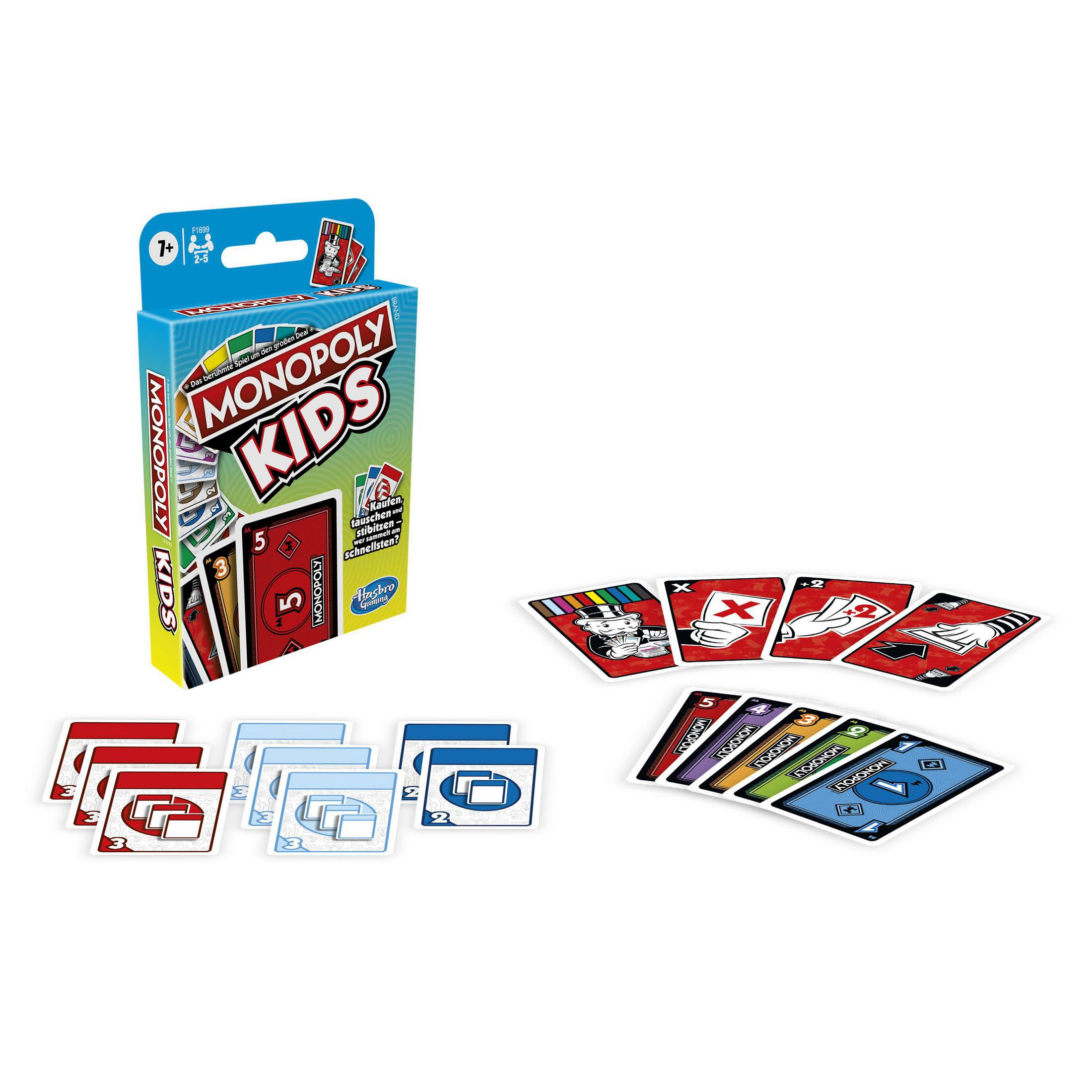 F1699100 MONOPOLY Kartenspiel KARTENSPIEL KIDS HASBRO GAMING