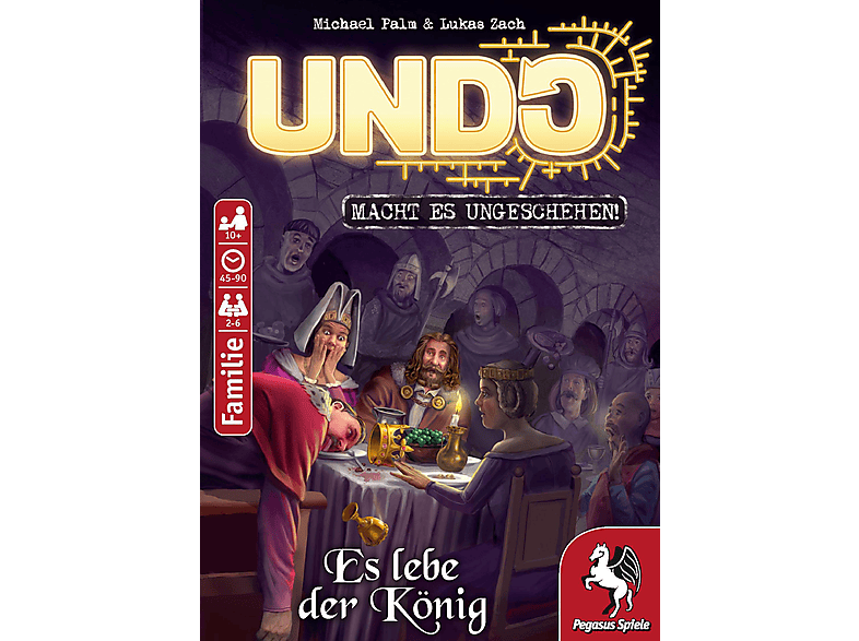 ES LEBE KÖNIG! UNDO Familienspiel 18178G PEGASUS DER